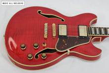 Cargar imagen en el visor de la galería, --Sold--Ibanez AS93FM-TCD Artcore Expressionist Transparent Cherry Red
