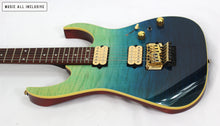 Cargar imagen en el visor de la galería, Ibanez RG420HPFM-BRG High Performance Blue Reef Gradation
