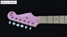 Cargar imagen en el visor de la galería, Squier Fender X Hello Kitty Pink Stratocaster
