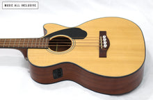 Cargar imagen en el visor de la galería, Fender CB-60SCE Acoustic-Electric Bass Natural
