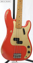 Cargar imagen en el visor de la galería, Fender Mex Road Worn '50s Precision Bass Fiesta Red

