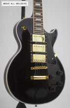 Cargar imagen en el visor de la galería, Chibson Les Paul Black Beauty Black Gold
