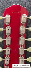 Cargar imagen en el visor de la galería, Epiphone Eds1275 Double Neck Cherry Maple Flame Top
