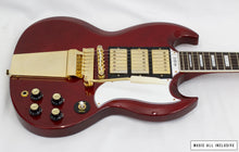 Cargar imagen en el visor de la galería, Epiphone Joe Bonamassa 1963 Sg Custom W/case
