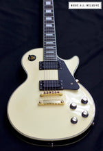 Cargar imagen en el visor de la galería, —Sold—Epiphone Les Paul Custom Blackback Pro Antique Ivory
