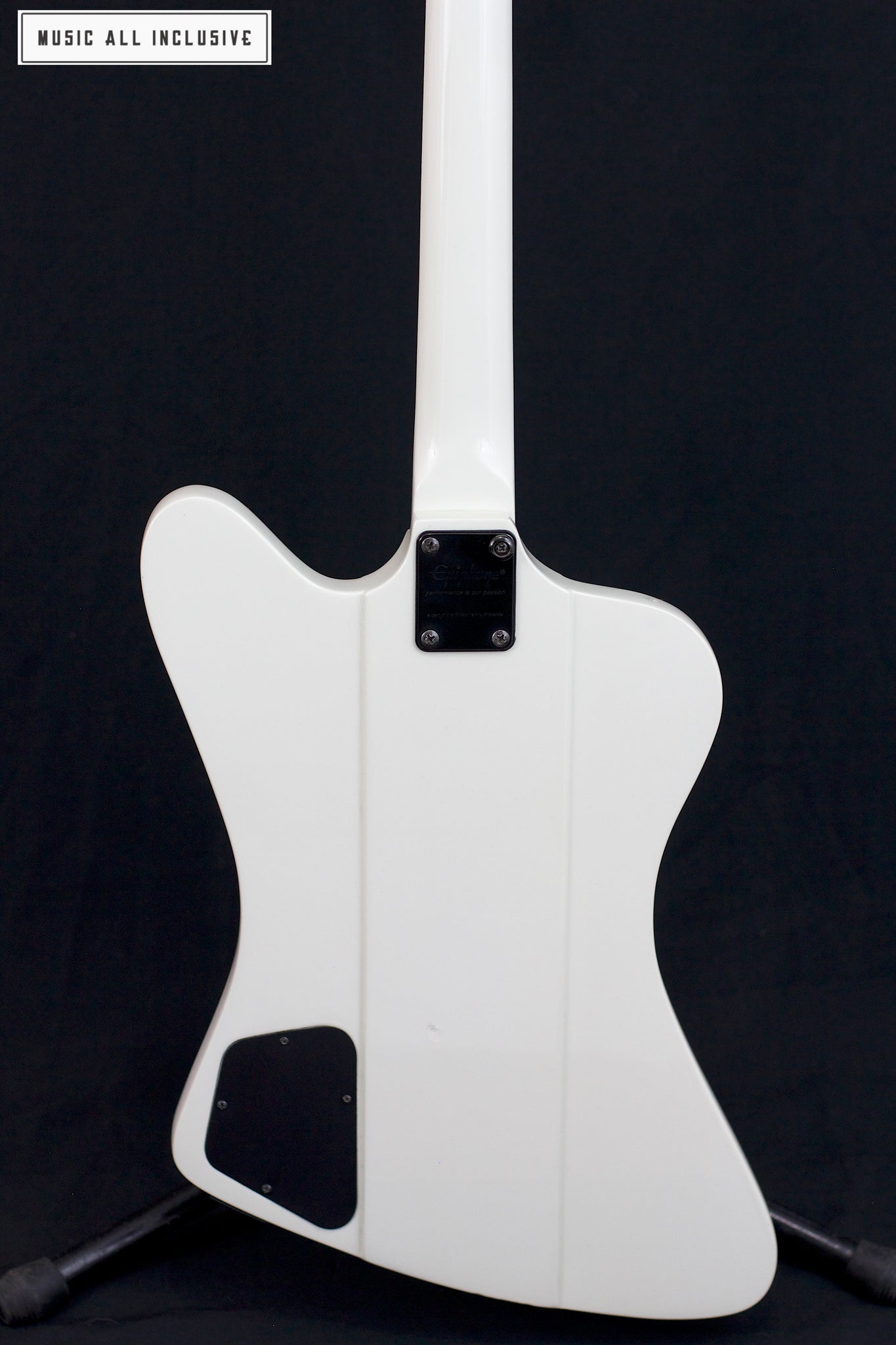 Sold—Epiphone Thunderbird White Bass Bolt-on – Music All Inclusive