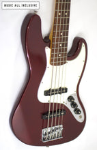 Cargar imagen en el visor de la galería, Fender Jazz Bass V Standard Wine Red
