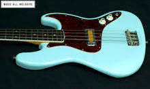 Cargar imagen en el visor de la galería, Fender Gold Foil Jazz Bass Sonic Blue Mex
