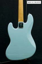 Cargar imagen en el visor de la galería, Fender Gold Foil Jazz Bass Sonic Blue Mex
