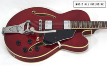 Cargar imagen en el visor de la galería, Ibanez AFS75T-TCD Artcore Transparent Cherry Red

