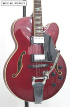 Cargar imagen en el visor de la galería, Ibanez AFS75T-TCD Artcore Transparent Cherry Red

