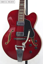 Cargar imagen en el visor de la galería, Ibanez AFS75T-TCD Artcore Transparent Cherry Red
