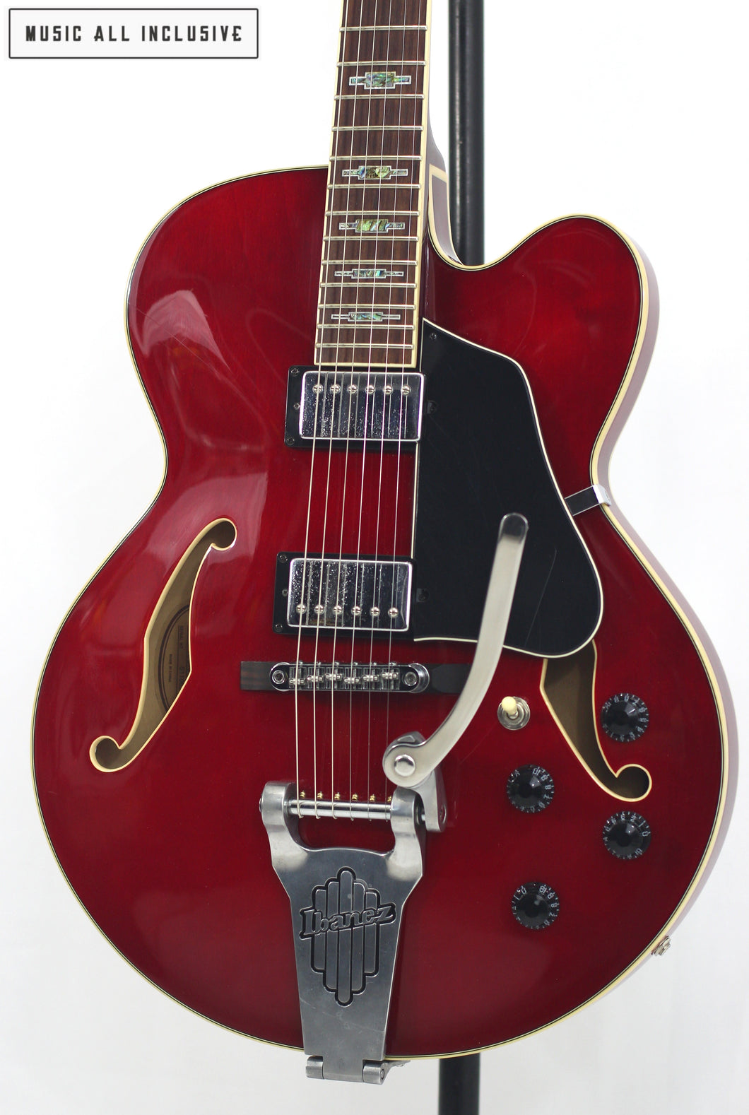 Ibanez AFS75T-TCD Artcore Transparent Cherry Red