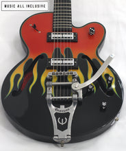 Cargar imagen en el visor de la galería, Epiphone FlameKat Limited Edition Black

