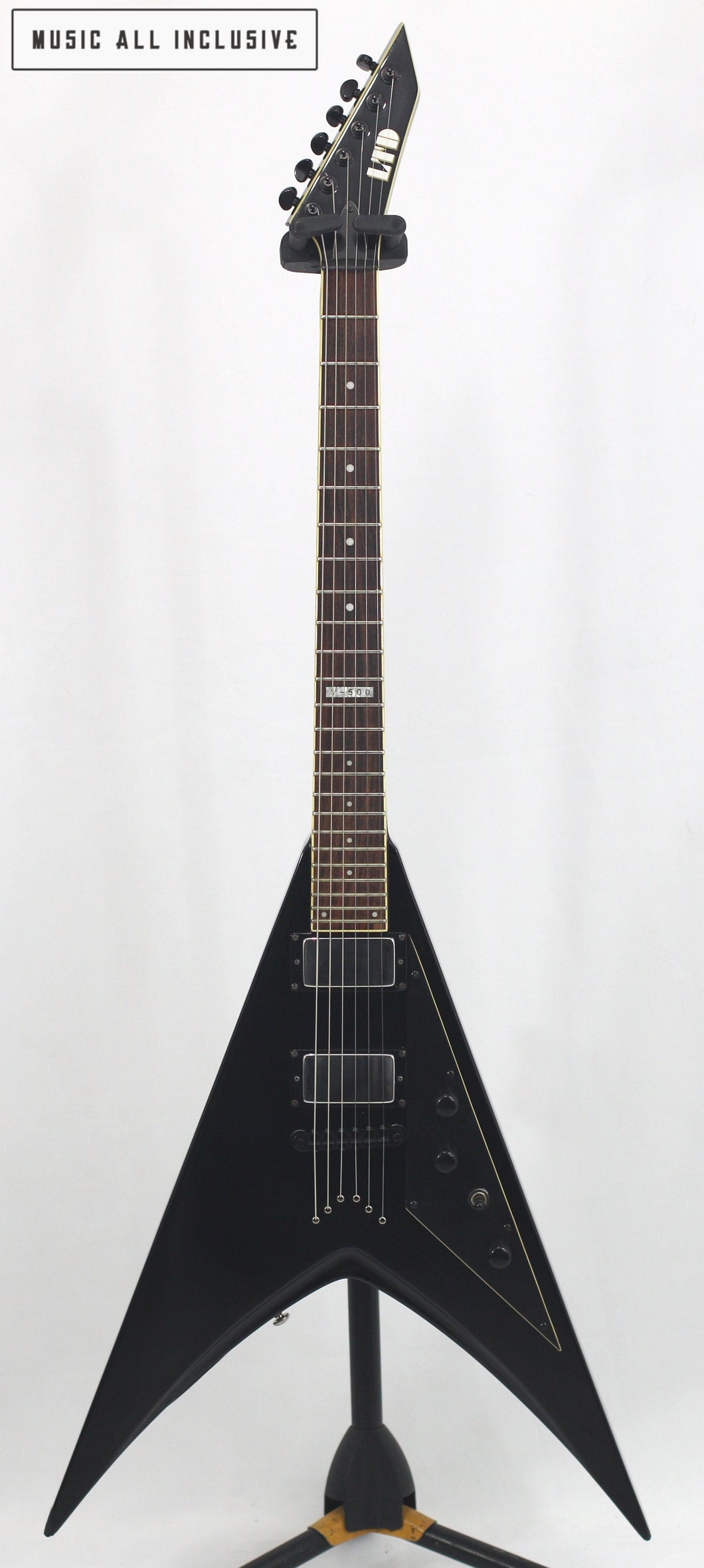 LTD V-500 Flying V Gloss Black