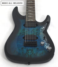 Cargar imagen en el visor de la galería, Schecter Omen Elite-7 See-Thru Blue Burst
