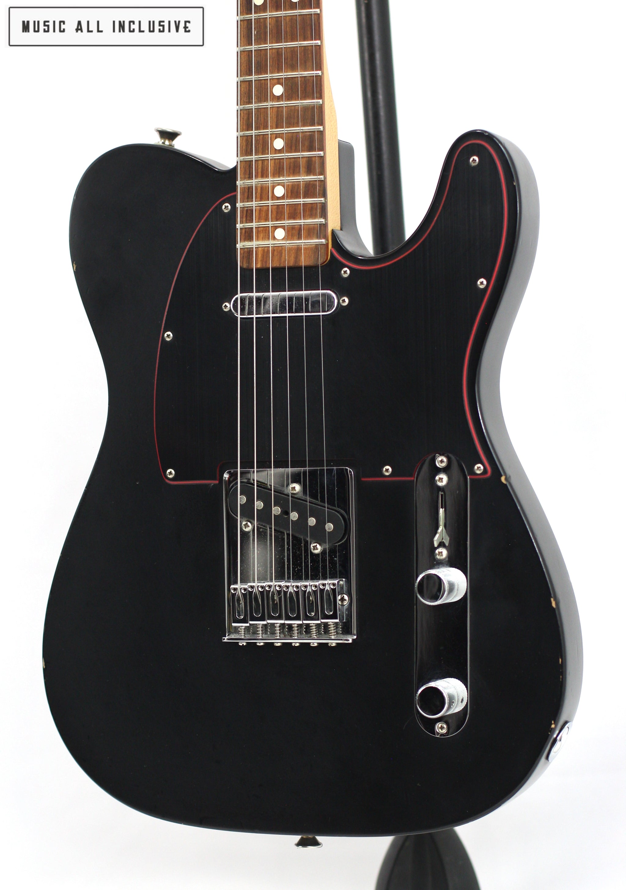 Fender Special Edition Noir Telecaster Mex Satin Black – Music All