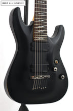Cargar imagen en el visor de la galería, Schecter Demon 7 String Satin Aged Black

