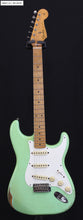 Cargar imagen en el visor de la galería, Fender Vintera Road Worn '50s Stratocaster Mex Surf Green
