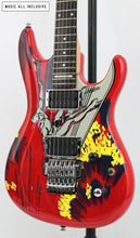 Cargar imagen en el visor de la galería, —Sold—Ibanez JS20S 20th Anniversary Joe Satriani Signature Red/Silver Surfer
