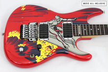 Cargar imagen en el visor de la galería, —Sold—Ibanez JS20S 20th Anniversary Joe Satriani Signature Red/Silver Surfer
