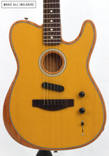 Cargar imagen en el visor de la galería, --Sold--Fender Acoustasonic Player Telecaster Mex Butterscotch Blonde
