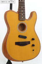 Cargar imagen en el visor de la galería, --Sold--Fender Acoustasonic Player Telecaster Mex Butterscotch Blonde

