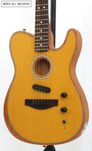 Cargar imagen en el visor de la galería, --Sold--Fender Acoustasonic Player Telecaster Mex Butterscotch Blonde
