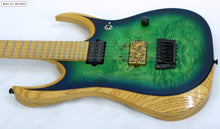 Cargar imagen en el visor de la galería, Ibanez Iron Label Rgd Ix6mpb Blue Burst Dimarzio
