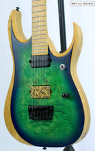 Cargar imagen en el visor de la galería, Ibanez Iron Label Rgd Ix6mpb Blue Burst Dimarzio
