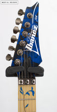 Cargar imagen en el visor de la galería, Ibanez Premium Jem77p Blue Floral Patern Steve Vai
