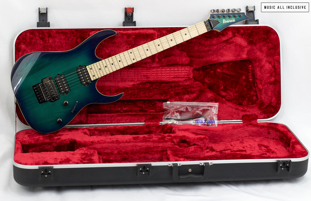 Ibanez Prestige Rg652ahm Nebula Green Burst Japan