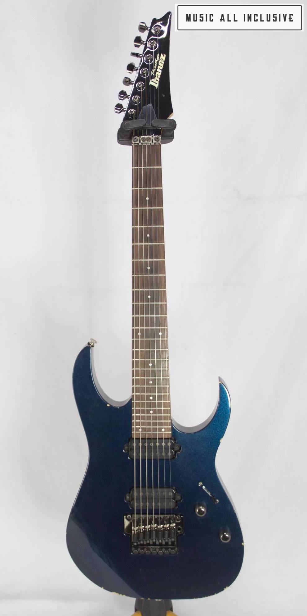 Ibanez Prestige Rg 1527 Japan 7 Cuerdas Royal Blue