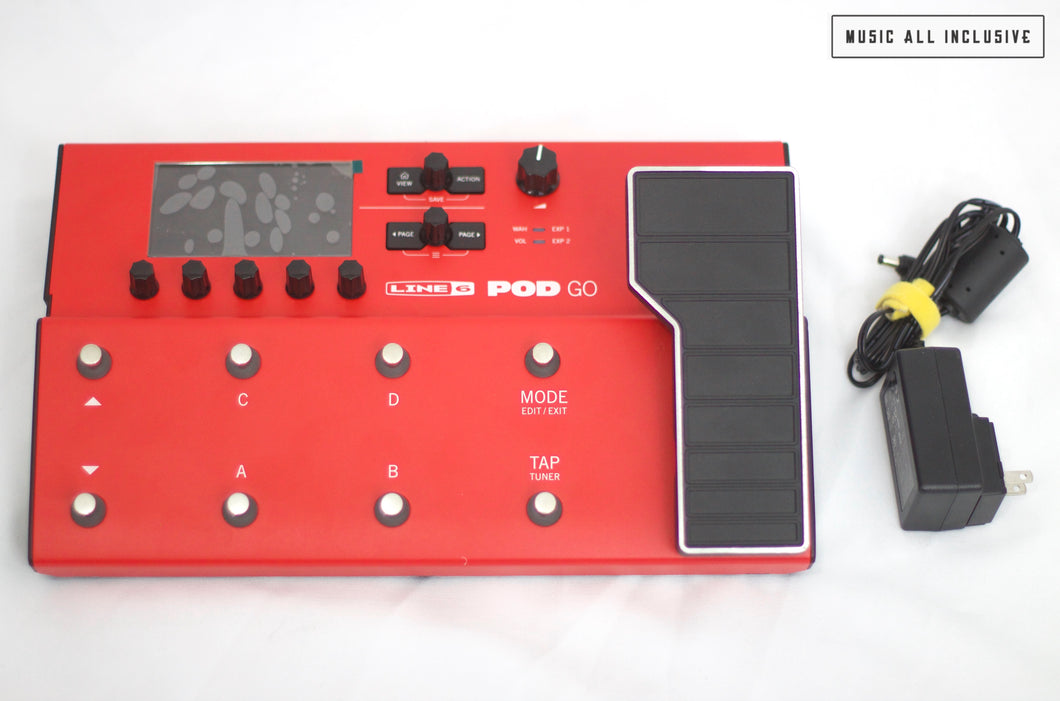 Line 6 Pod Go Ed Limitada Red Multiefectos Ir