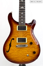 Cargar imagen en el visor de la galería, Prs Se Custom 22 Semi-hollow Quilt Top Limited Run W/Gibson Pickup
