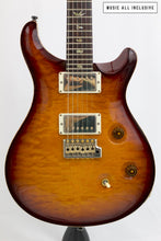 Cargar imagen en el visor de la galería, Prs Wood Library Custom Black Goldburst 10 Top Rosewood Neck
