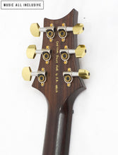 Cargar imagen en el visor de la galería, Prs Wood Library Custom Black Goldburst 10 Top Rosewood Neck
