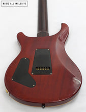 Cargar imagen en el visor de la galería, Prs Wood Library Custom Black Goldburst 10 Top Rosewood Neck
