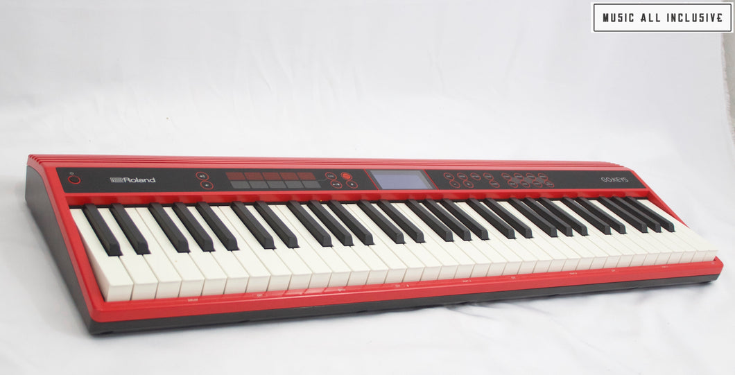 Teclado Roland Go 61 Teclas Red Bluetooth Midi