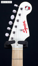 Cargar imagen en el visor de la galería, Squier Fender X Hello Kitty White Stratocaster
