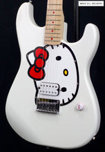 Cargar imagen en el visor de la galería, Squier Fender X Hello Kitty White Stratocaster
