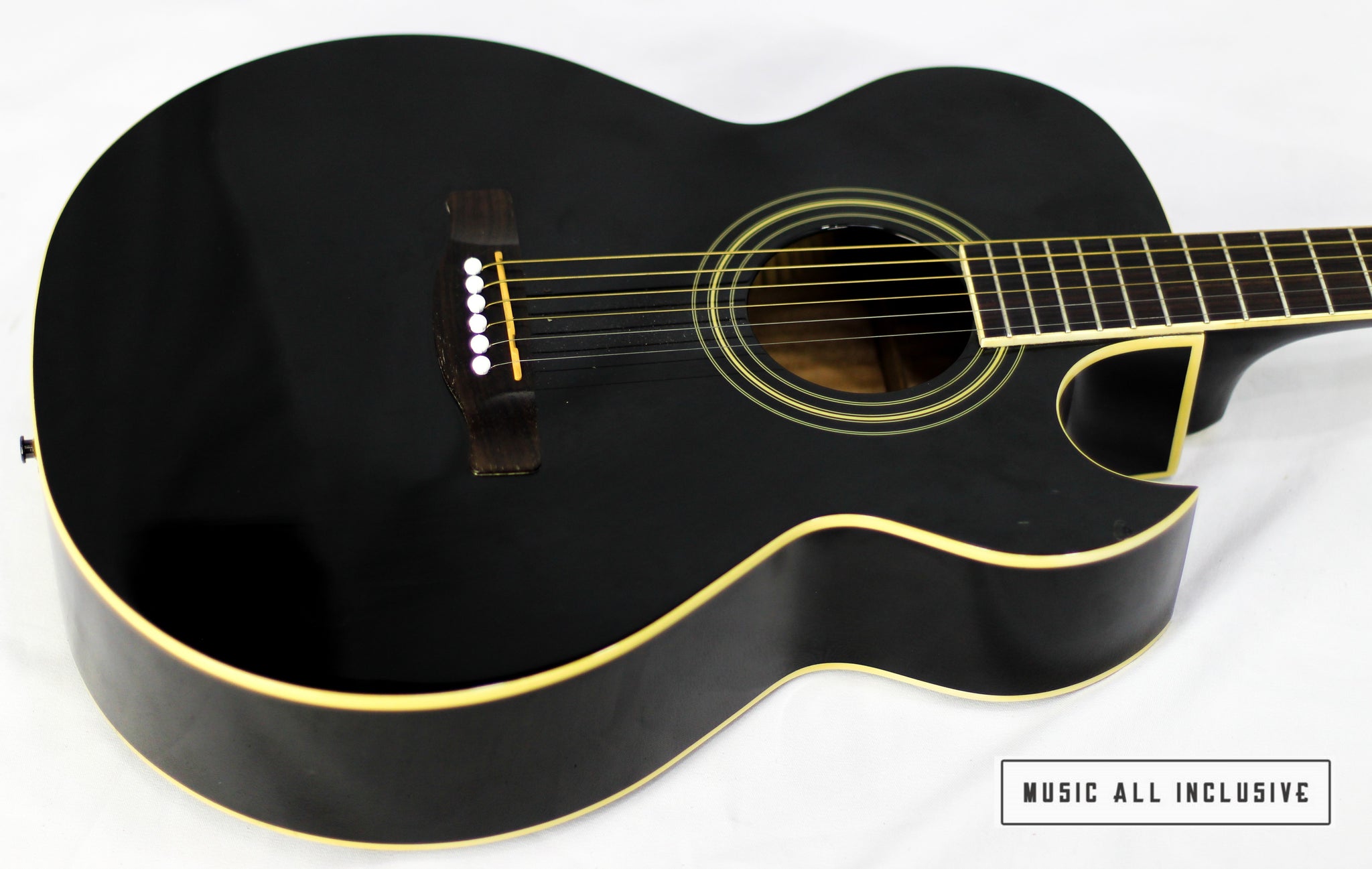 Fender John 5 Signature Electroacústica Black – Music All Inclusive